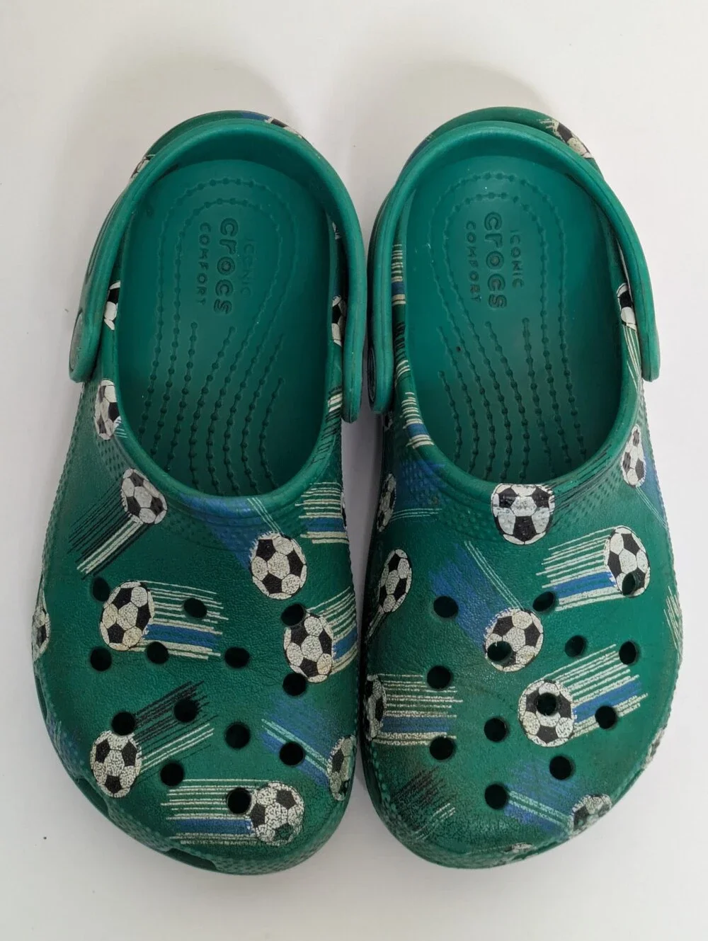 Crocs Soccer Water Shoe Sandal 12T